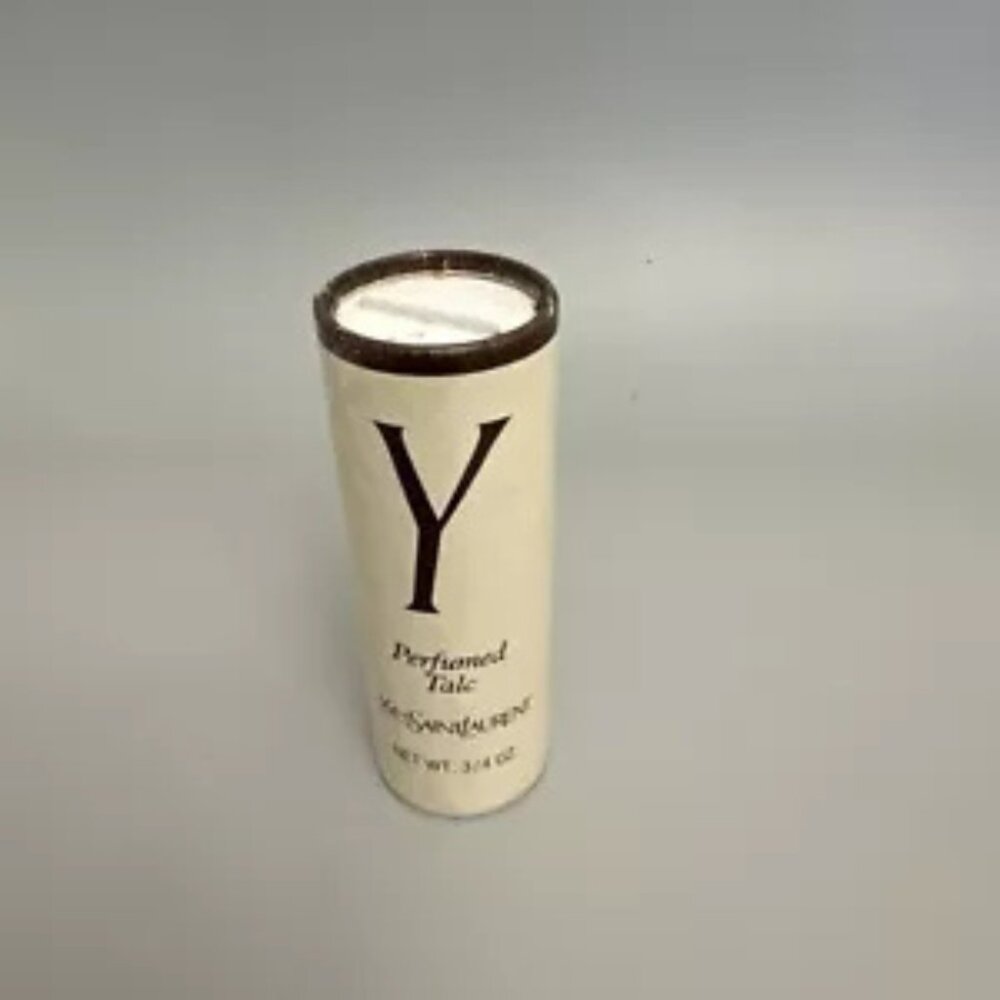 Vintage Y Dusting Powder Perfumed YSL Yves Saint Laurent 3/4oz .75 Travel Size